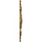 Ekena Millwork Katheryn Ceiling Medallion, Hand-Painted Gold, 22 1/2"W x 30 3/8"H x 1 1/2"P CM30KTGLS - alternate 5